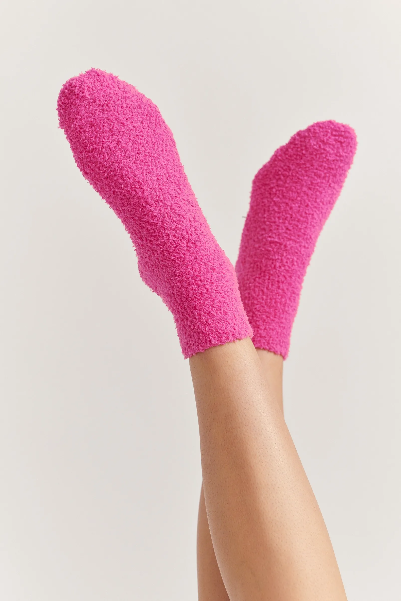 fluffy_bed_socks_hot_pink_2.webp New Kat The Label Fluffy Bed Socks Hot Pink