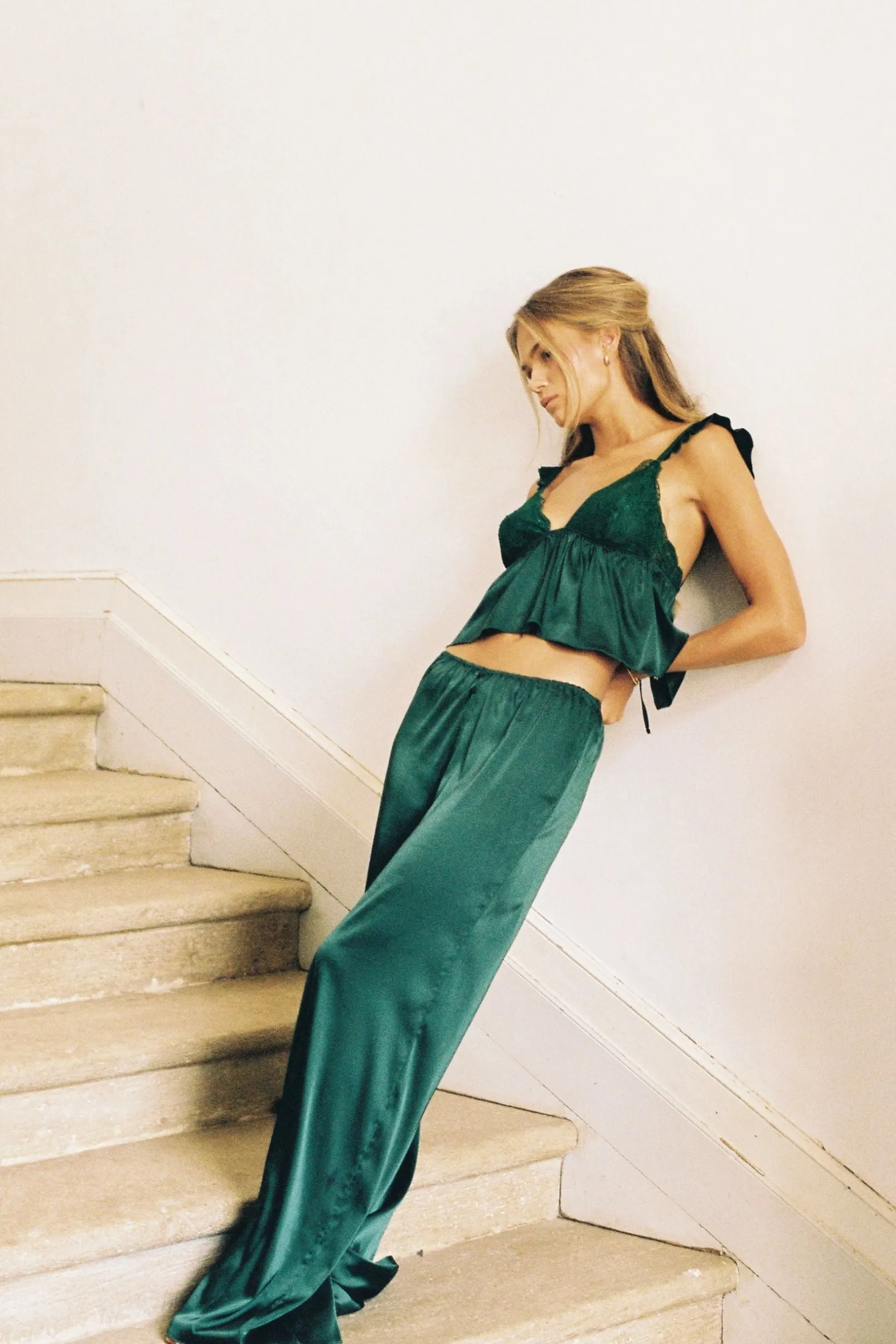 hanna_camisole_forest_green_4.webp Flash Sale Kat The Label Hanna Camisole Forest Green emerald