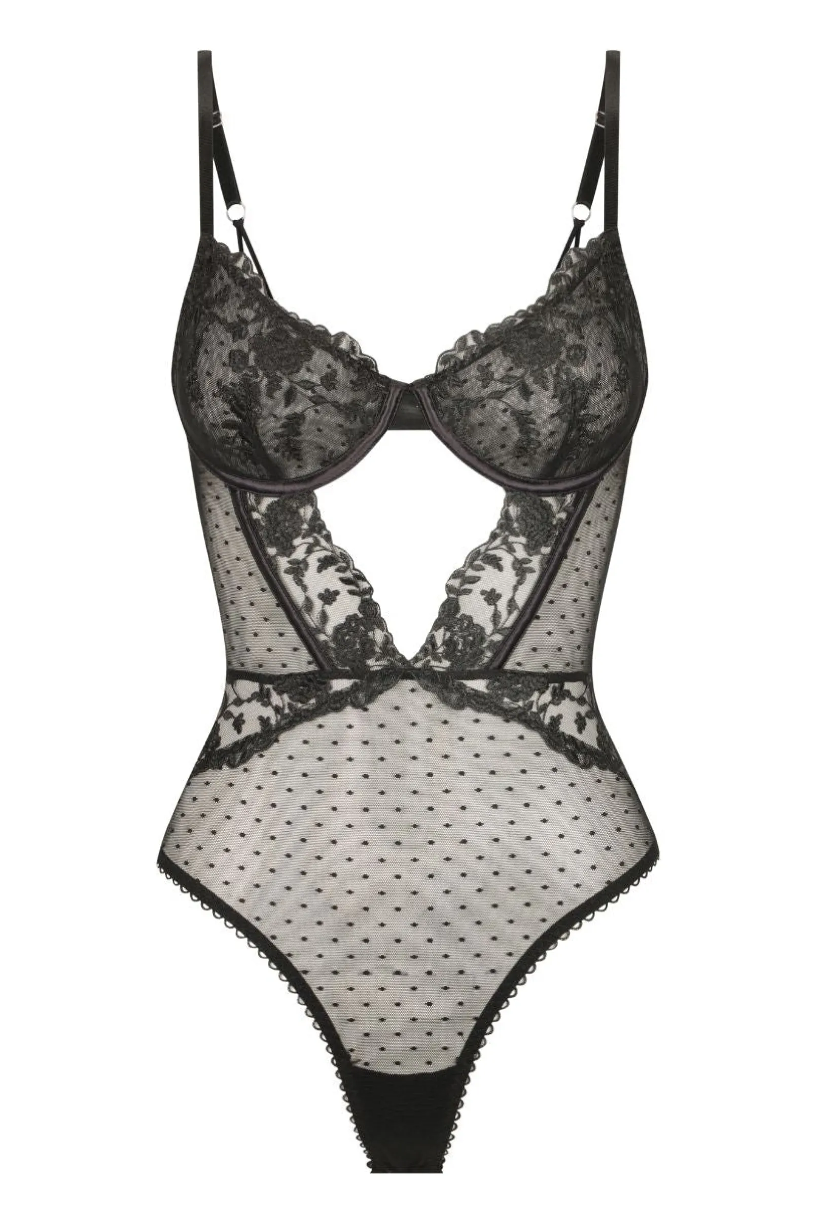 nicolette_bodysuit_black_9.webp Outlet Kat The Label Nicolette Bodysuit black