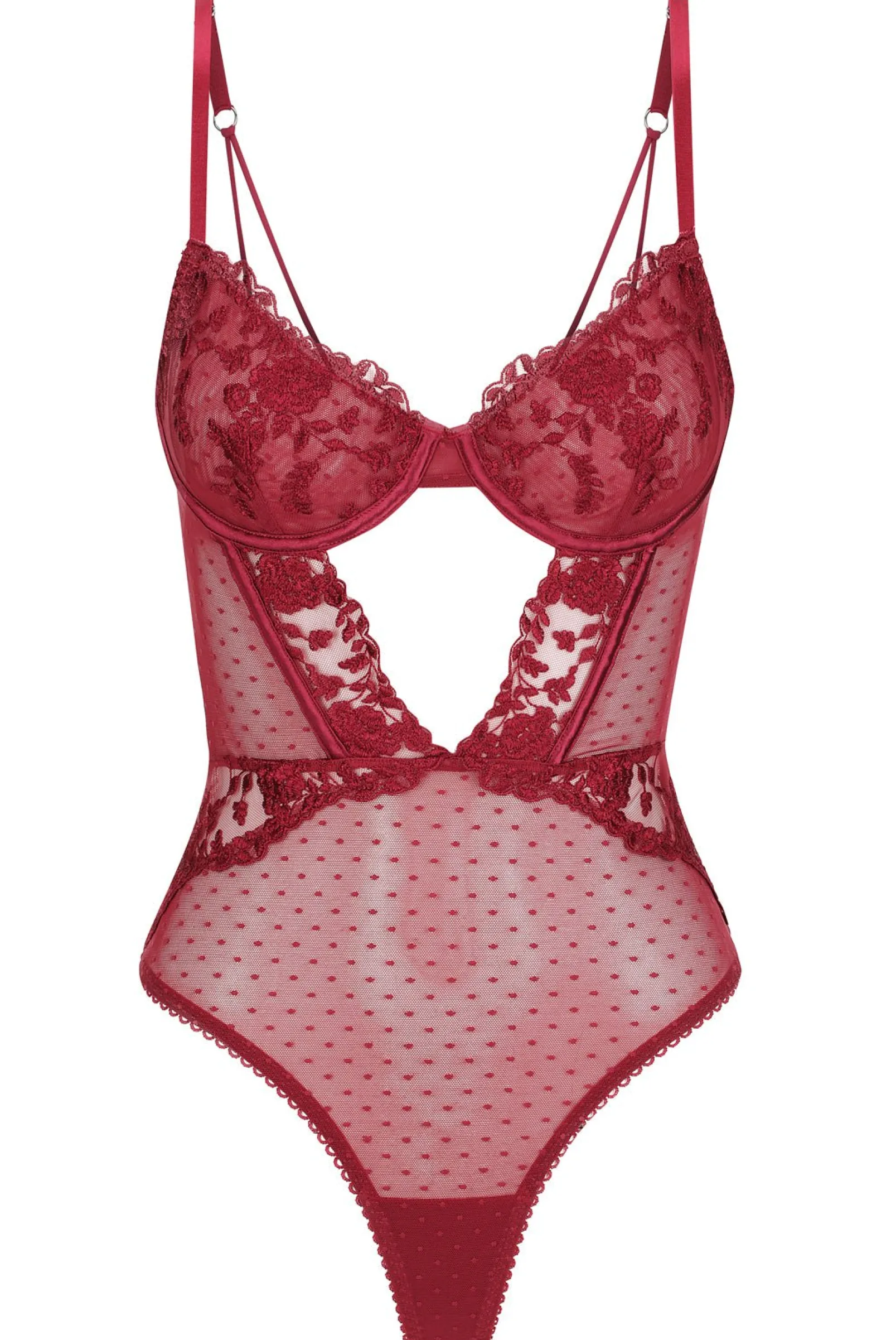 nicolette_bodysuit_red_6.webp Cheap Kat The Label Nicolette Bodysuit red